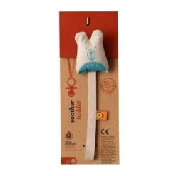 Attache Sucette à Clipser Coton Ours Bleu APunt Barcelona® - Accessoire Bébé écolo -Sigikid Promos Magasin attache sucette a clipser coton ours bleu apunt barcelona accessoire bebe ecolo 2