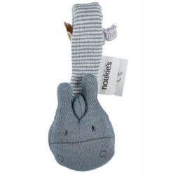 Attache Sucette Coton Bio Paco Bleu Noukie's® - Bébé Bio