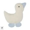 Bouillotte Sèche Epeautre Efie Canard Ecru & Bleu Ciel 25 Cm - Bouillottes Bio