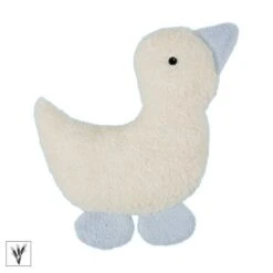 Bouillotte Sèche Epeautre Efie Canard Ecru & Bleu Ciel 25 Cm - Bouillottes Bio