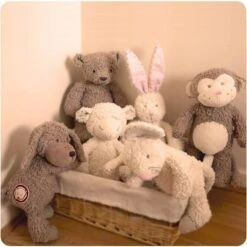 Doudou Lapine FiFi Large (45 Cm) Charlie Bears- Doudou Coton Bio Oeko-tex -Sigikid Promos Magasin charlie bears doudou lapine fifi large doudou coton bio oeko tex 1 4