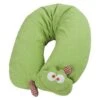 Coussin D'allaitement Efie Coton Bio Grenouille &Doudou Hochet Grenouille Amovible - Allaitement Bio Naturel Efie