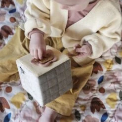 Cube D'activité En Tissus Doux Verger Fabelab® Coton Bio GOTS -Jouet Bio Scandinave -Sigikid Promos Magasin cube activite en tissus doux verger fabelab coton bio gots jouet bio scandinave 2