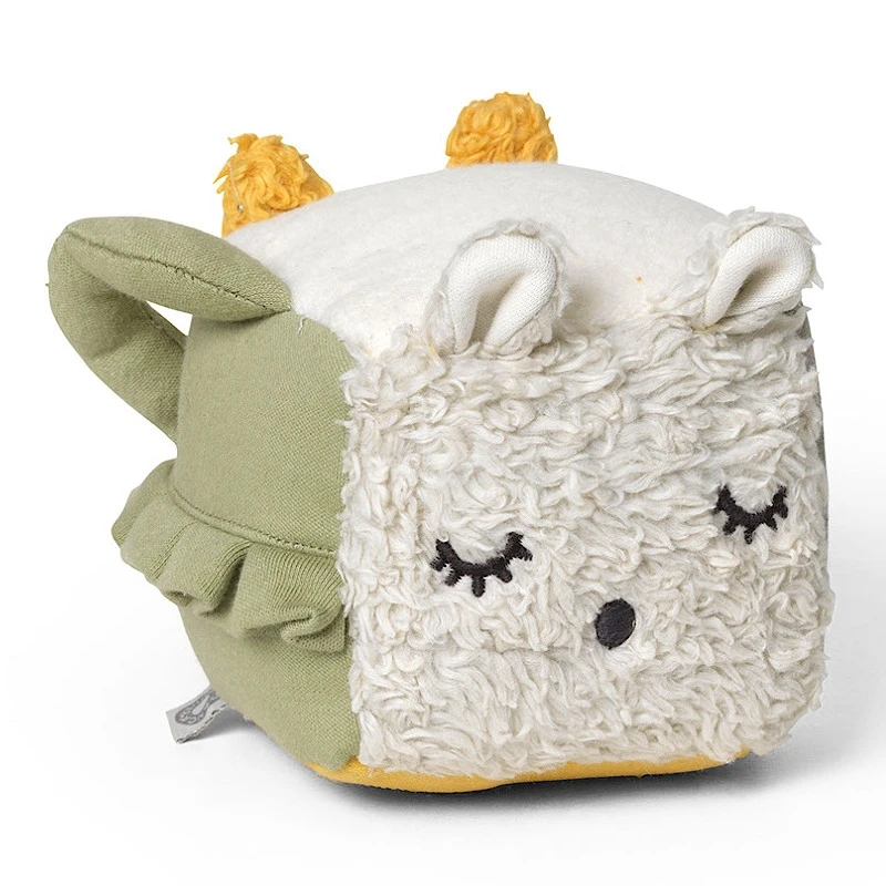 Cube D'éveil En Tissu Coton Bio Fred Franck & Fischer - Jouet Coton Bio 2 Cube D'éveil En Tissu Coton Bio Fred Franck & Fischer - Jouet Coton Bio – Image 2