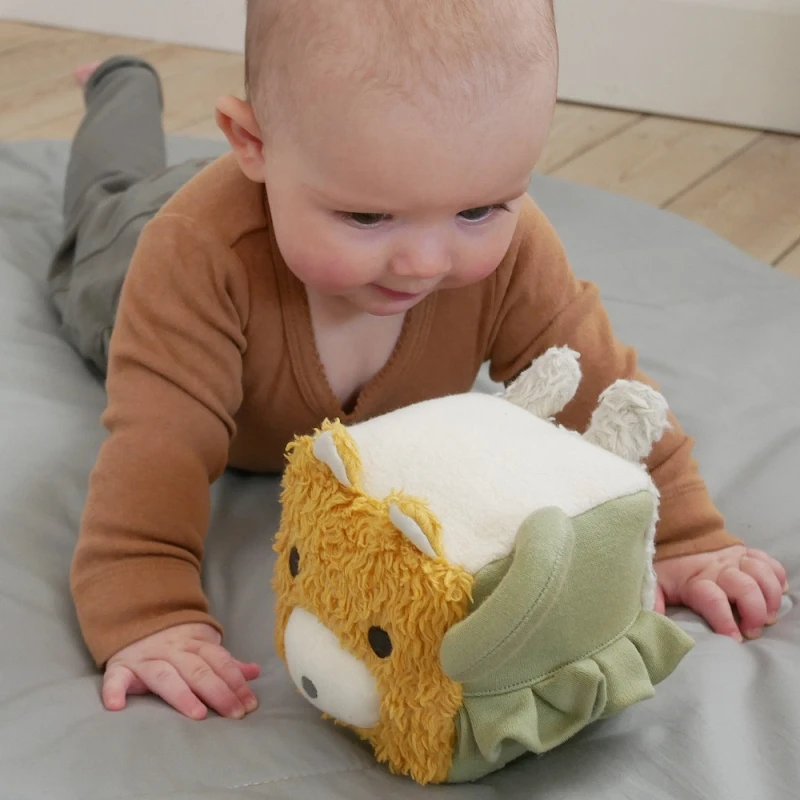 Cube D'éveil En Tissu Coton Bio Fred Franck & Fischer - Jouet Coton Bio 3 Cube D'éveil En Tissu Coton Bio Fred Franck & Fischer - Jouet Coton Bio – Image 3