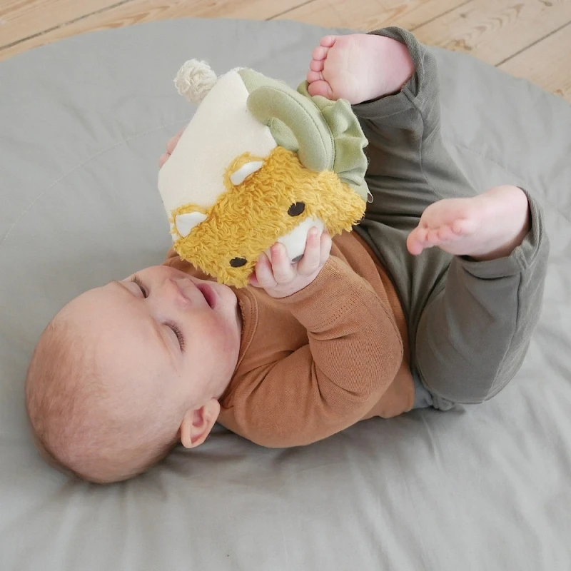 Cube D'éveil En Tissu Coton Bio Fred Franck & Fischer - Jouet Coton Bio 4 Cube D'éveil En Tissu Coton Bio Fred Franck & Fischer - Jouet Coton Bio – Image 4