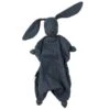 Doudou Bébé Coton Bio Lapin Tino Mousseline Marine Hoppa®- Doudou Bio