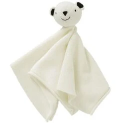 Doudou Bébé Coton Bio Point Mousse GOTS Ours Polaire 33cm Fresk®- Doudou Bio