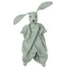 Doudou Bébé Coton Bio Tino Mousseline Vert D'eau Hoppa®- Doudou Bio GOTS