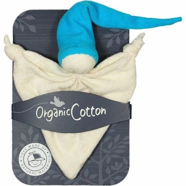 Doudou Bébé Zmooz Small Turquoise 16cm Keptin-jr - Coton Bio 3 Doudou Bébé Zmooz Small Turquoise 16cm Keptin-jr - Coton Bio – Image 3