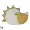 Doudou Bouillotte Epeautre Efie Hérisson Coloré 28 Cm Coton Bio Organic- Doudou Bio Naturel Efie