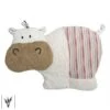 Doudou Bouillotte Epeautre Efie Hippopotame 32 Cm Coton Bio Efie® - Doudou Bio Naturel Efie