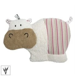 Doudou Bouillotte Epeautre Efie Hippopotame 32 Cm Coton Bio Efie® - Doudou Bio Naturel Efie