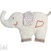 Doudou Bouillotte Efie Noyaux De Cerise Éléphant 30 Cm - Coton Bio Naturel