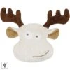 Doudou Bouillotte Sèche Épeautre Efie Renne Nature 20 Cm Coton Bio (GOTS) - Bouillottes Bio