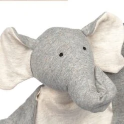 Doudou Éléphant Plat à Nœuds Jersey De Coton Bio Sigikid® 26 Cm - Doudou Bébé -Sigikid Promos Magasin doudou elephant plat a noeuds jersey de coton bio sigikid 26 cm doudou bebe 2