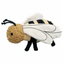Doudou Hochet Fabelab® Abeille 17 Cm Coton Bio GOTS Fabelab® - Hochets Bio Scandinave