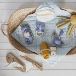 Doudou Hochet Fabelab® Poulpe Endormi Ocre 22 Cm Coton Bio GOTS Fabelab® - Hochets Bio Scandinave -Sigikid Promos Magasin doudou hochet fabelab poulpe endormi ocre 22 cm coton bio gots fabelab hochets bio scandinave 2