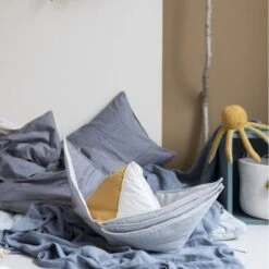 Doudou Hochet Fabelab® Poulpe Endormi Ocre 22 Cm Coton Bio GOTS Fabelab® - Hochets Bio Scandinave -Sigikid Promos Magasin doudou hochet fabelab poulpe endormi ocre 22 cm coton bio gots fabelab hochets bio scandinave 3