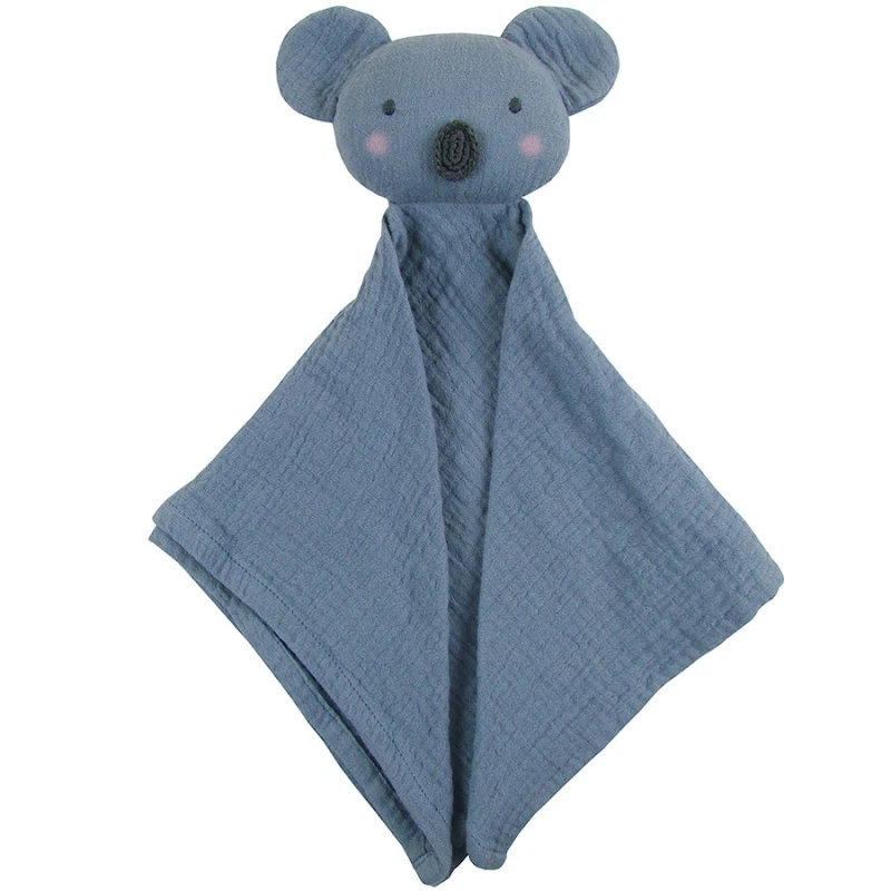 Doudou Lange Mousseline De Coton Bio Koala Albetta® 35cm- Lange 1 Doudou Lange Mousseline De Coton Bio Koala Albetta® 35cm- Lange