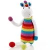 Doudou Licorne Rainbow 37cm Pebble® Maille Crochet Coton Bio - Doudou Bébé Bio