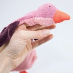 Doudou Marionnette à Doigt Oie Rosalie 30 Cm Nanchen Natur® Coton & Laine Bio- Jouet Bio -Sigikid Promos Magasin doudou marionnette a doigt oie rosalie 30 cm nanchen natur coton laine bio jouet bio 4