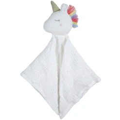 Doudou Mousseline De Coton Bio Licorne Albetta® 35cm - Lange Doudou