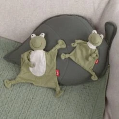 Doudou Naissance Plat à Nœuds Grenouille Verte Jersey De Coton Bio Sigikid® 19 Cm - Doudou Bébé -Sigikid Promos Magasin doudou naissance plat a noeuds grenouille verte jersey de coton bio sigikid 19 cm doudou bebe 5