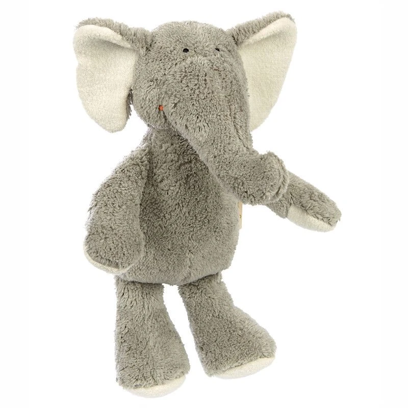 Doudou Peluche Bio Eléphant 28cm Green Sigikid® - Peluche Bio 1 Doudou Peluche Bio Eléphant 28cm Green Sigikid® - Peluche Bio