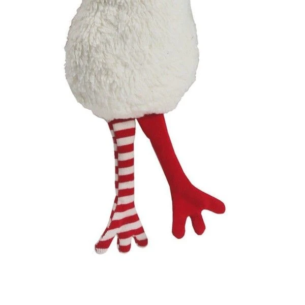 Doudou Peluche Bio GOTS Grande Cigogne Michel Nature 29cm Lana Naturalwear® - Doudou Pour Bébé 3 Doudou Peluche Bio GOTS Grande Cigogne Michel Nature 29cm Lana Naturalwear® - Doudou Pour Bébé – Image 3