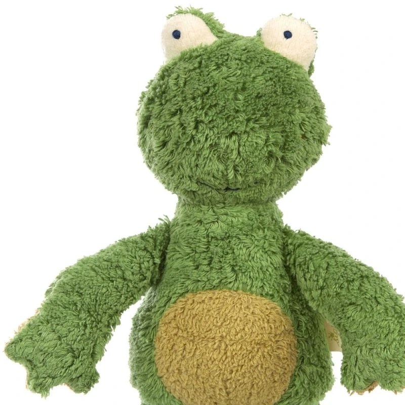Doudou Peluche Bio Grenouille Verte 30cm Green Sigikid® - Peluche Bio 2 Doudou Peluche Bio Grenouille Verte 30cm Green Sigikid® - Peluche Bio – Image 2