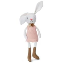 Doudou Peluche Bio Lapine Charlotte 42cm Apple Park™-Jouets Bio Apple Park™ -Sigikid Promos Magasin doudou peluche bio lapine charlotte 42cm apple park jouets bio apple park 2