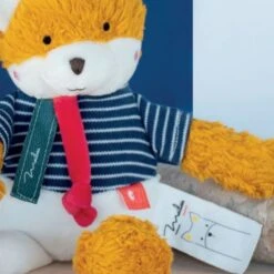 Doudou Peluche Bio Renard 25cm Maïlou Tradition® Coton Bio - Doudou Bio Fait En France -Sigikid Promos Magasin doudou peluche bio renard 25cm mailou tradition coton bio doudou bio fait en france 2