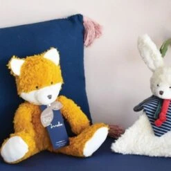 Doudou Peluche Bio Renard 30cm Maïlou Tradition® Coton Bio - Doudou Bio Made In France -Sigikid Promos Magasin doudou peluche bio renard 30cm mailou tradition coton bio doudou bio made in france 2