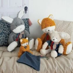 Doudou Peluche Bio Renard 30cm Maïlou Tradition® Coton Bio - Doudou Bio Made In France -Sigikid Promos Magasin doudou peluche bio renard 30cm mailou tradition coton bio doudou bio made in france 3