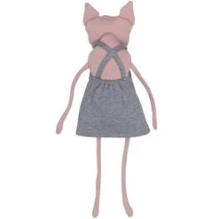Doudou Peluche Chat Rose Wooly Organic® Coton Bio 30 Cm - Doudou Bio GOTS -Sigikid Promos Magasin doudou peluche chat rose wooly organic coton bio 30 cm doudou bio gots 2