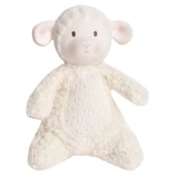 Doudou Peluche Coton Bio & Caoutchouc Naturel Bahbah L'agneau Tikiri® - Jouet Bio