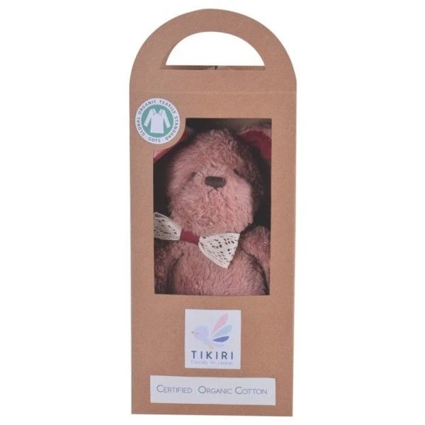 Doudou Peluche Coton Bio Chien 25 Cm Tikiri® Certifié GOTS -Jouet Bio 3 Doudou Peluche Coton Bio Chien 25 Cm Tikiri® Certifié GOTS -Jouet Bio – Image 3