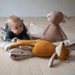 Doudou Peluche Freya Le Renard 52cm Filibabba®-Doudou Peluche Design Scandinave -Sigikid Promos Magasin doudou peluche freya le renard 52cm filibabba doudou peluche design scandinave 3