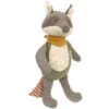 Doudou Peluche Loup Sympathique 31cm Green Sigikid® - Peluche Bio