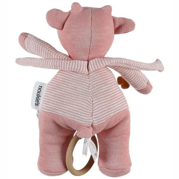 Doudou Peluche Musicale Coton Bio Lola Rose Noukie's® - Bébé Bio 2 Doudou Peluche Musicale Coton Bio Lola Rose Noukie's® - Bébé Bio – Image 2