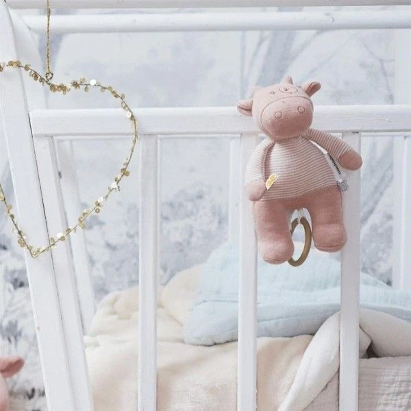 Doudou Peluche Musicale Coton Bio Lola Rose Noukie's® - Bébé Bio 5 Doudou Peluche Musicale Coton Bio Lola Rose Noukie's® - Bébé Bio – Image 5