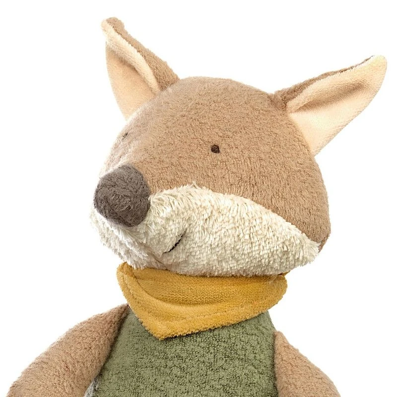 Doudou Peluche Renard 36cm Green Sigikid® - Peluche Bio 2 Doudou Peluche Renard 36cm Green Sigikid® - Peluche Bio – Image 2
