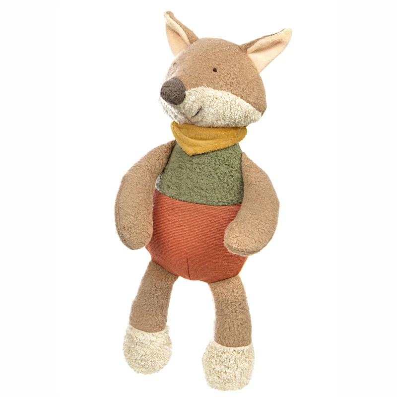 Doudou Peluche Renard 36cm Green Sigikid® - Peluche Bio 1 Doudou Peluche Renard 36cm Green Sigikid® - Peluche Bio