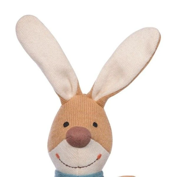 Peluche Hochet Sigikid® Lapin Pantin Green 16 Cm - Peluche Lapin 2 Peluche Hochet Sigikid® Lapin Pantin Green 16 Cm - Peluche Lapin – Image 2