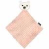 Doudou Plat 28cm Coton Bio Ours Polaire Coq En Pâte® - Doudou Coton Bio