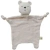 Doudou Plat à Nœuds Coton Bio Bear APunt Barcelona®- Doudou Bébé Bio