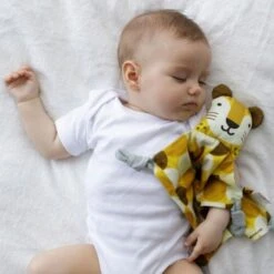 Doudou Plat à Nœuds Coton Naturel Oeko Tex Léopard APunt Barcelona®- Doudou Bébé -Sigikid Promos Magasin doudou plat a noeuds coton naturel oeko tex leopard apunt barcelona doudou bebe 3