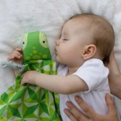 Doudou Plat à Nœuds Coton Naturel Oeko Tex Tortue APunt Barcelona®- Doudou Bébé -Sigikid Promos Magasin doudou plat a noeuds coton naturel oeko tex tortue apunt barcelona doudou bebe 3