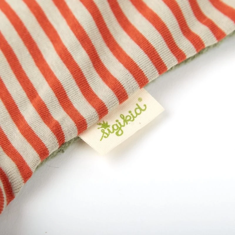 Doudou Plat à Nœuds Lapin Bio Serie Green Sigikid® 28 Cm - Doudou Plat Coton Naturel 5 Doudou Plat à Nœuds Lapin Bio Serie Green Sigikid® 28 Cm - Doudou Plat Coton Naturel – Image 5